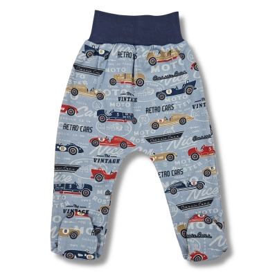 Półśpiochy niemowlęce dla chłopca Retro Cars